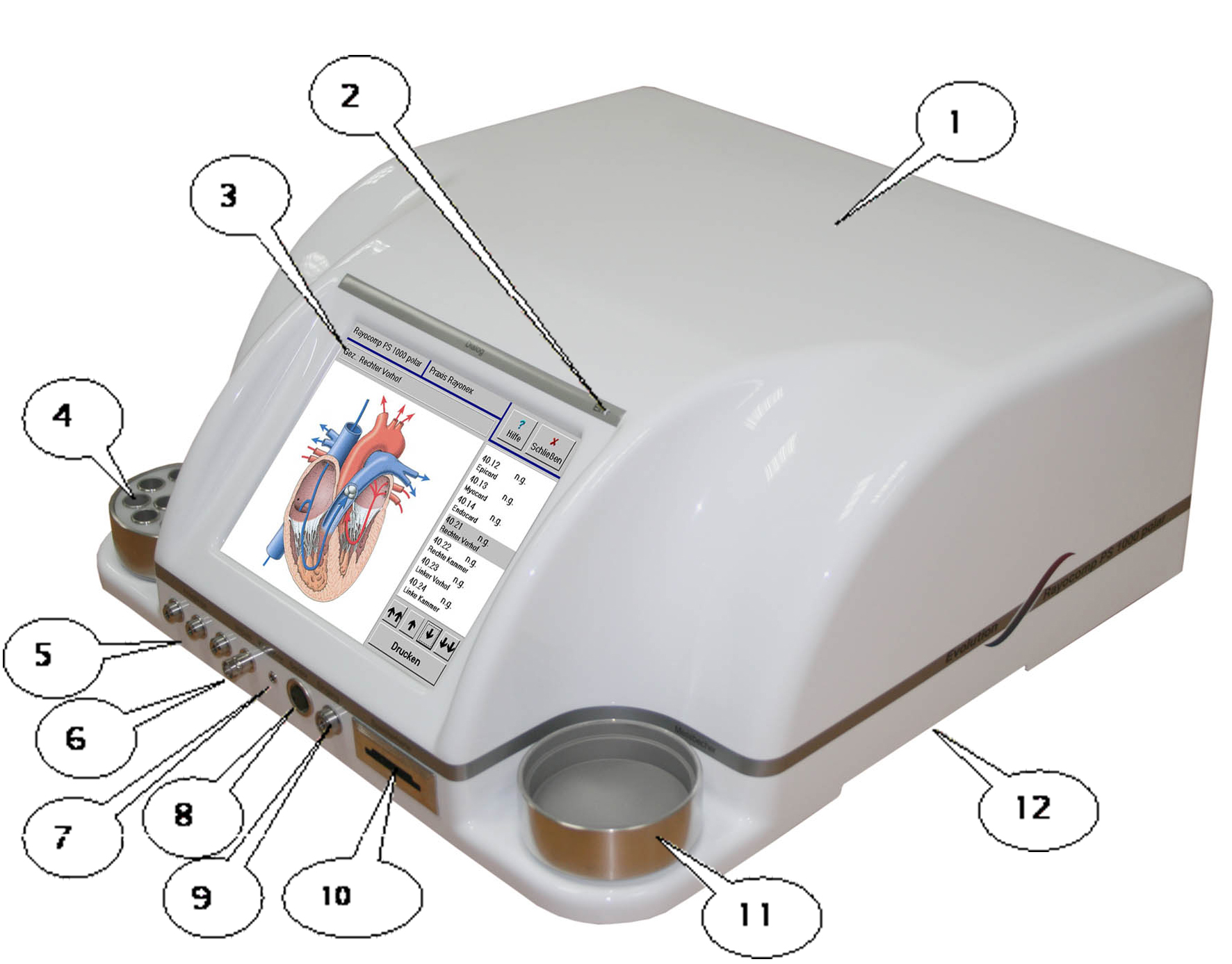 PS 1000 polar with identifying key